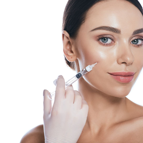 Facial dermal filler treatment at KH Aesthetics