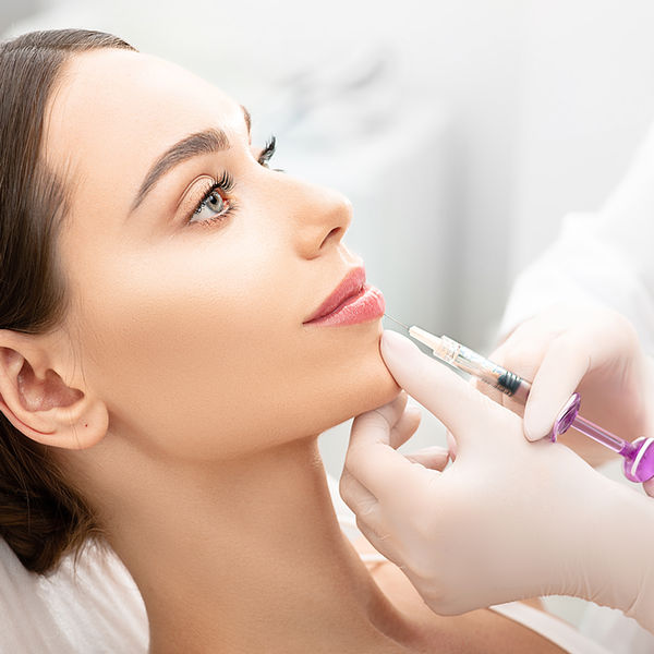 Lip filler treatment at KH Aesthetics